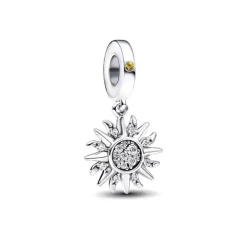 Blue Moon & Stars – 925 Sterling Silver