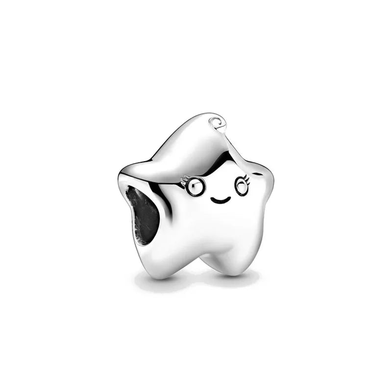 White Series Charms – 925 Sterling Silver