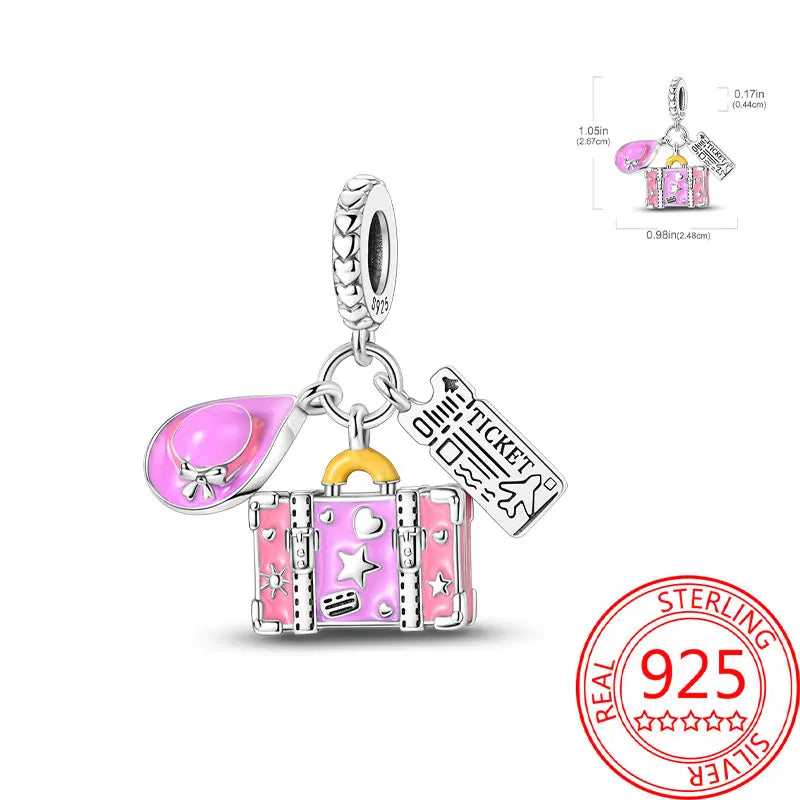 Eiffel Tower Charm –  925 Sterling Silver