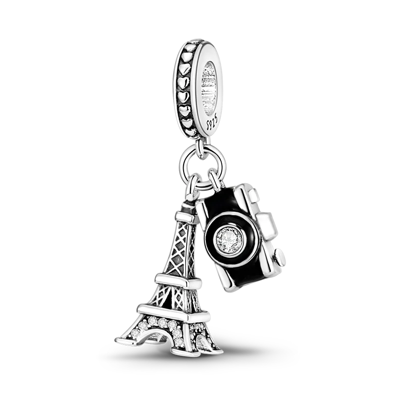Zircon Charm – 925 Sterling Silver
