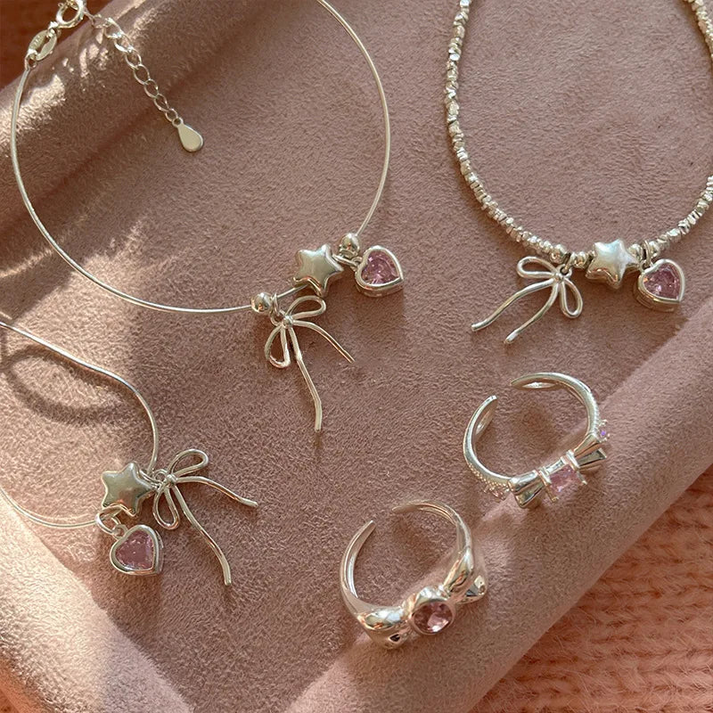 Love Heart Bracelet  – Sterling Silver