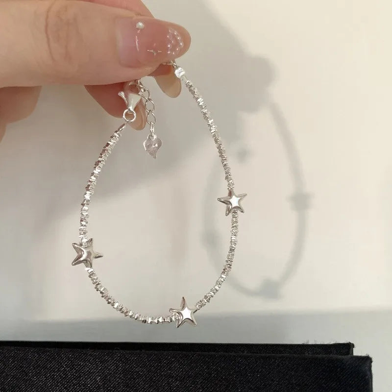Love Heart Bracelet  – Sterling Silver