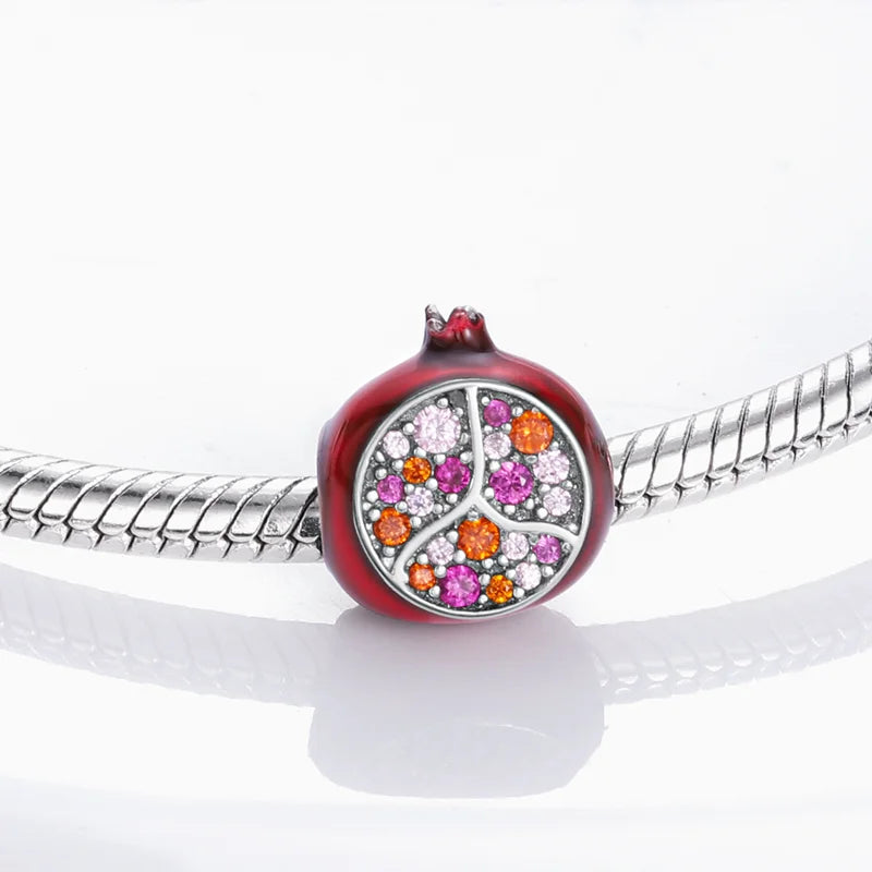 Zircon Charm – 925 Sterling Silver
