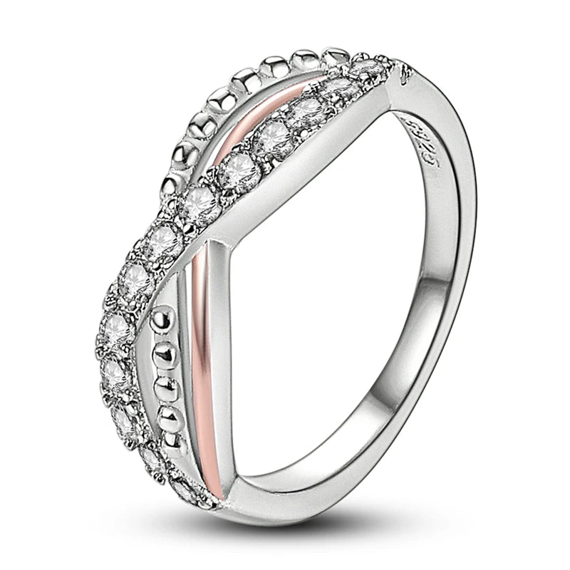 Spark 925 Sterling Silver Cocktail Ring