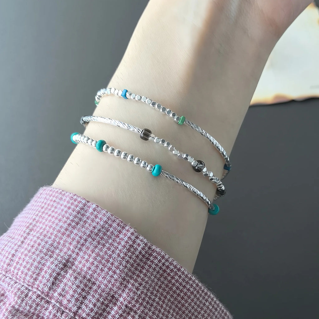 Love Heart Bracelet  – Sterling Silver