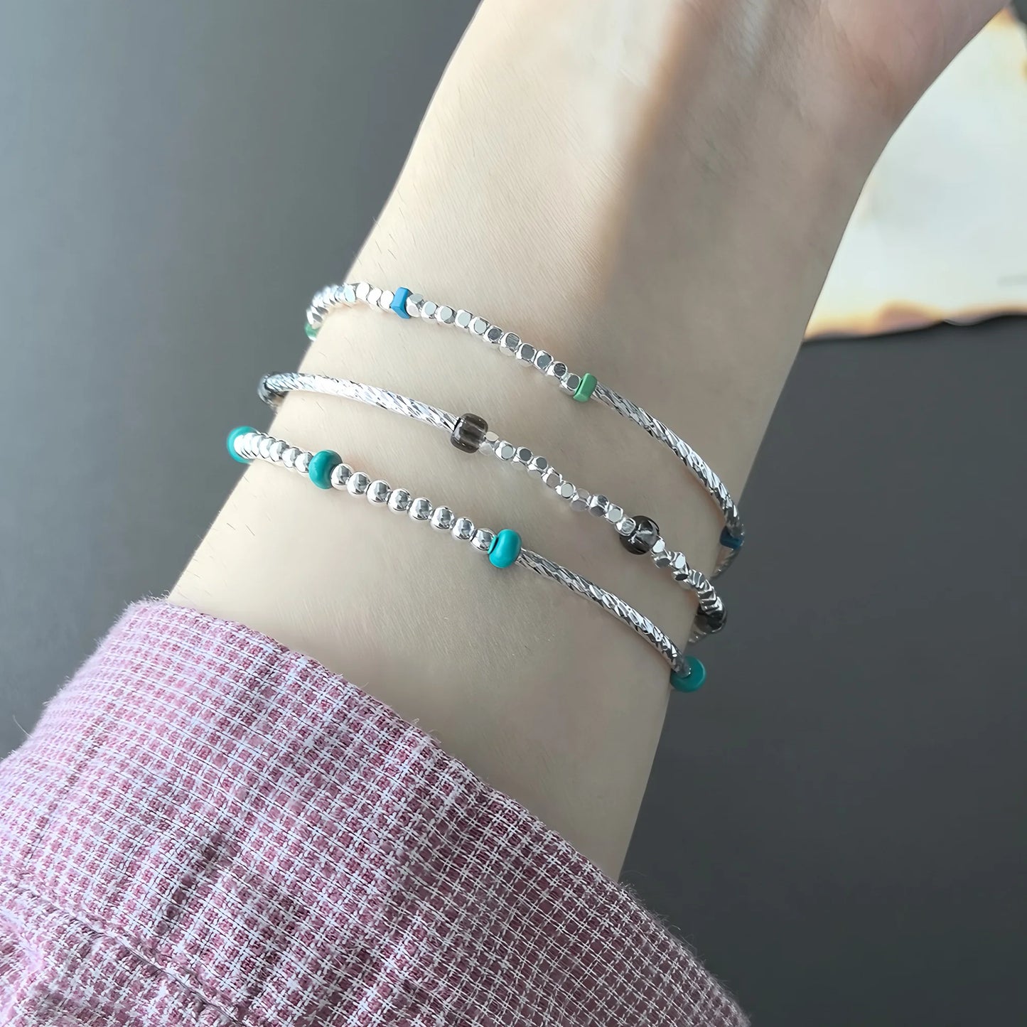 Love Heart Bracelet  – Sterling Silver