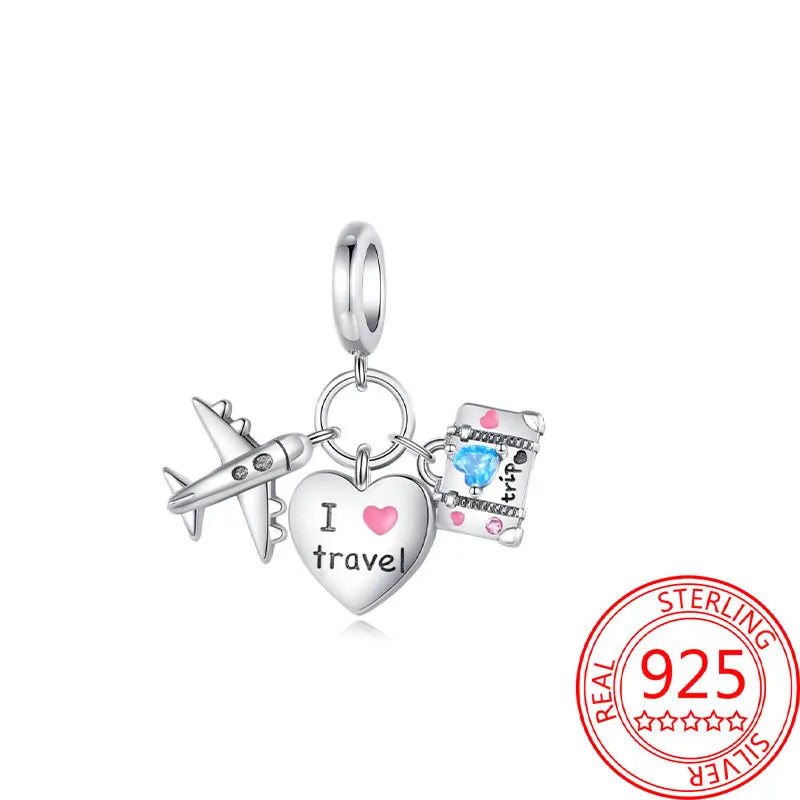 Eiffel Tower Charm –  925 Sterling Silver