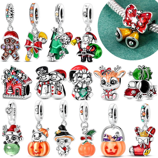 Sterling Silver Christmas Charm
