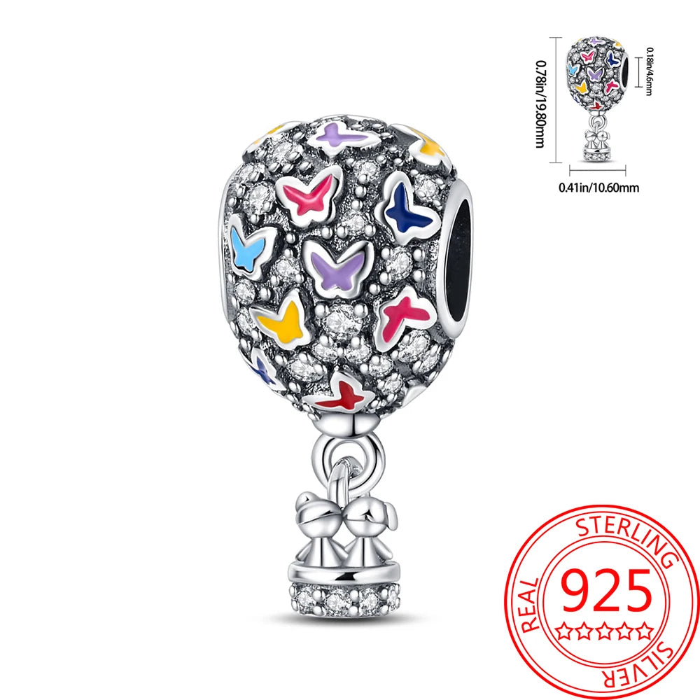 Eiffel Tower Charm –  925 Sterling Silver