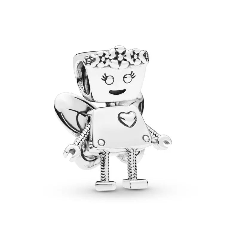 White Series Charms – 925 Sterling Silver