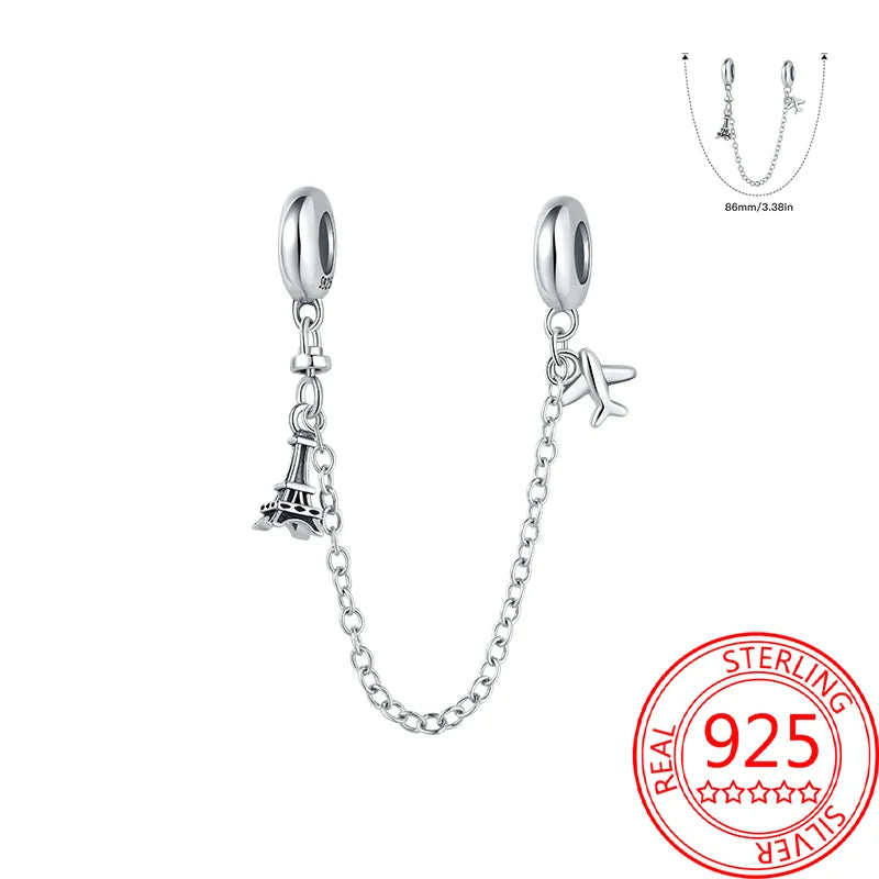 Eiffel Tower Charm –  925 Sterling Silver