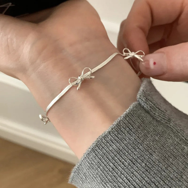 Love Heart Bracelet  – Sterling Silver
