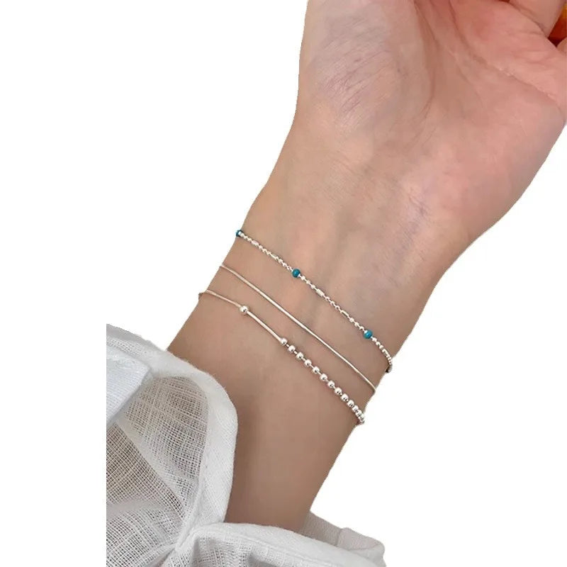 Ultra-Fine Line Bracelet – 925 Sterling Silver