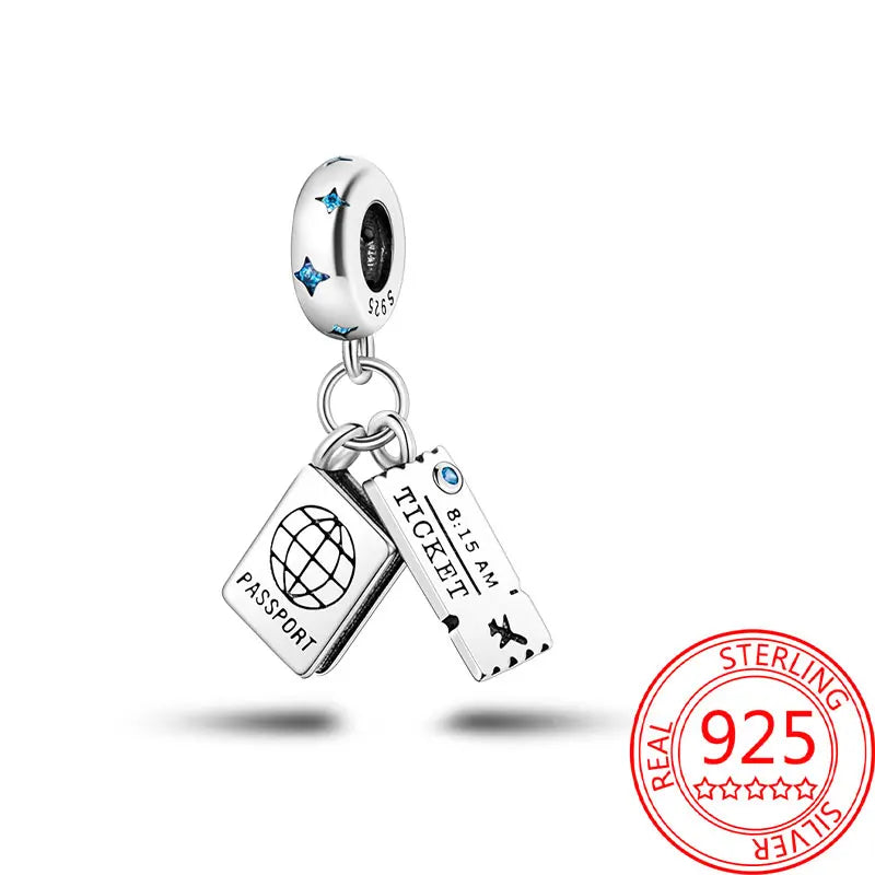 Eiffel Tower Charm –  925 Sterling Silver