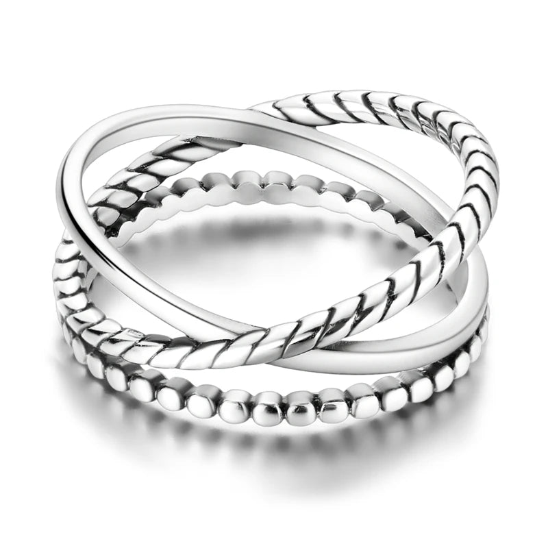 Spark 925 Sterling Silver Cocktail Ring