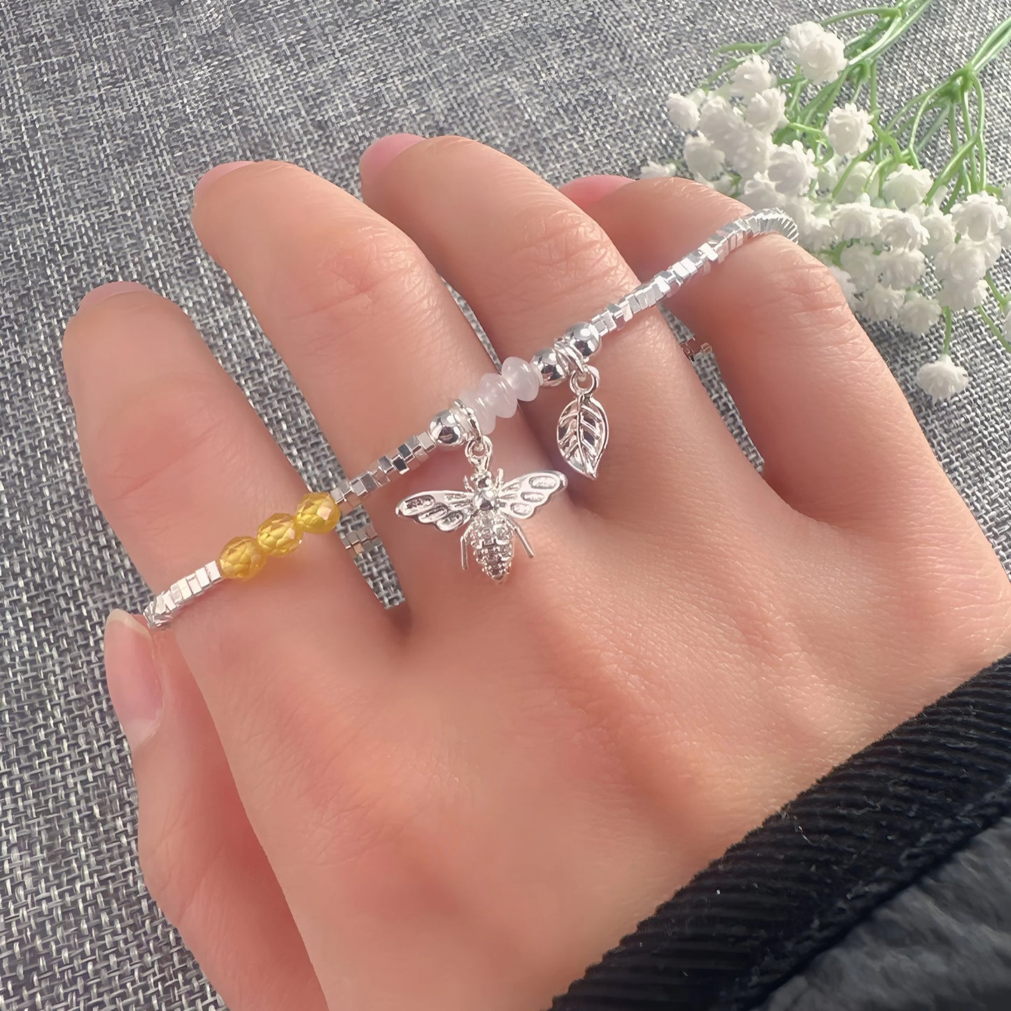 Love Heart Bracelet  – Sterling Silver