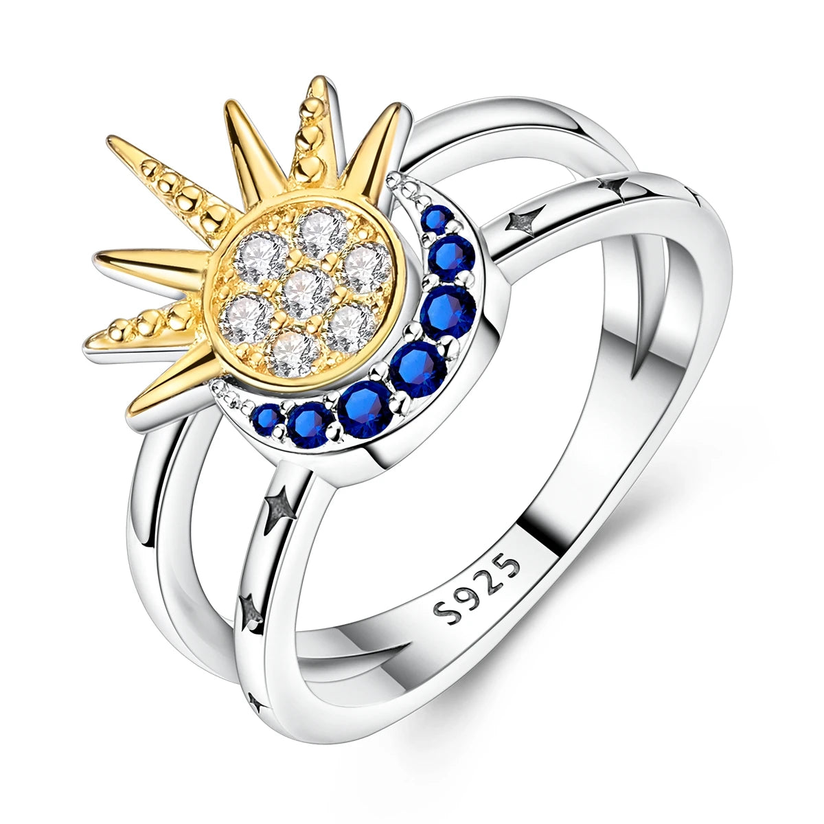 Spark 925 Sterling Silver Cocktail Ring