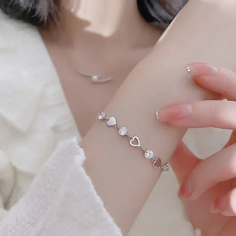 Elegant Korean-Inspired Party Jewellery  –  925 Sterling Silver