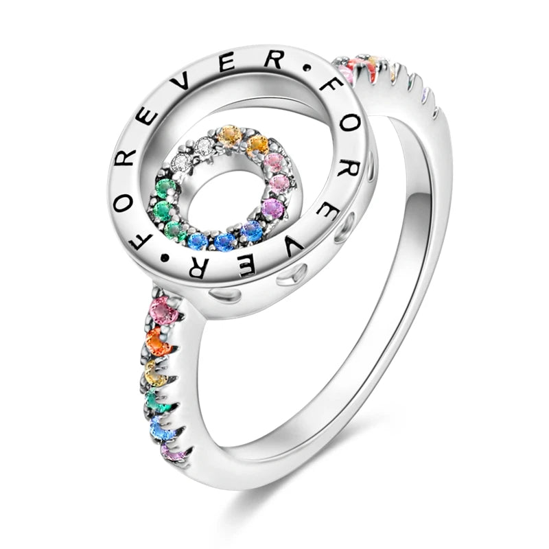 Spark 925 Sterling Silver Cocktail Ring