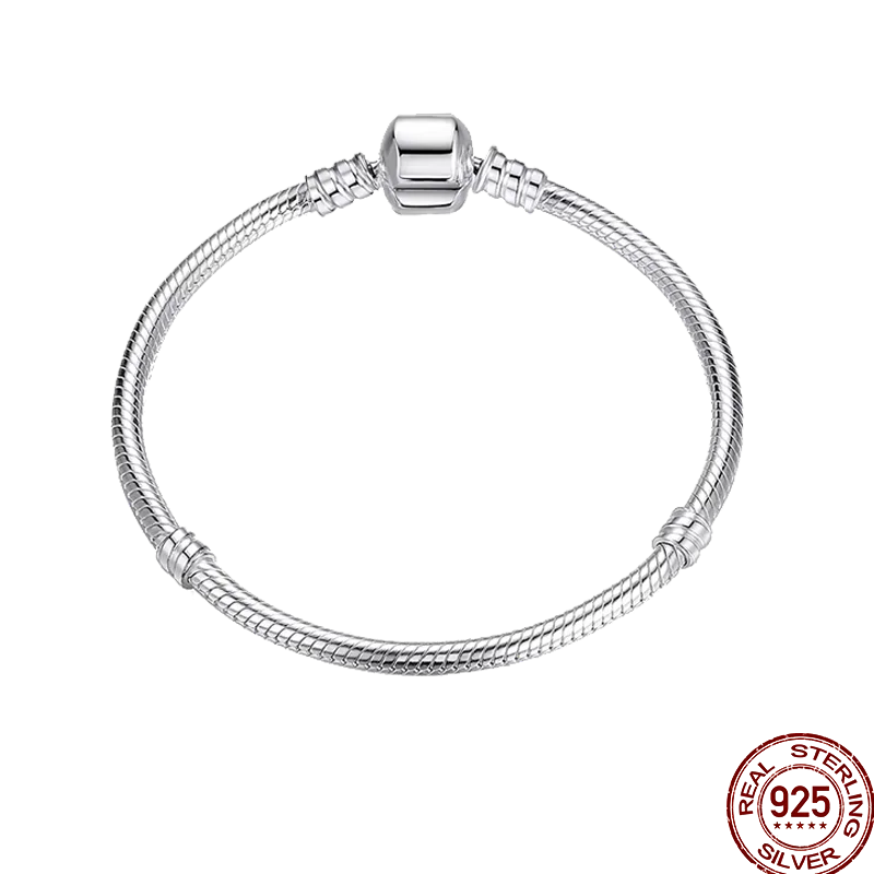 Infinity Glow Bracelet  –  925 Sterling Silver