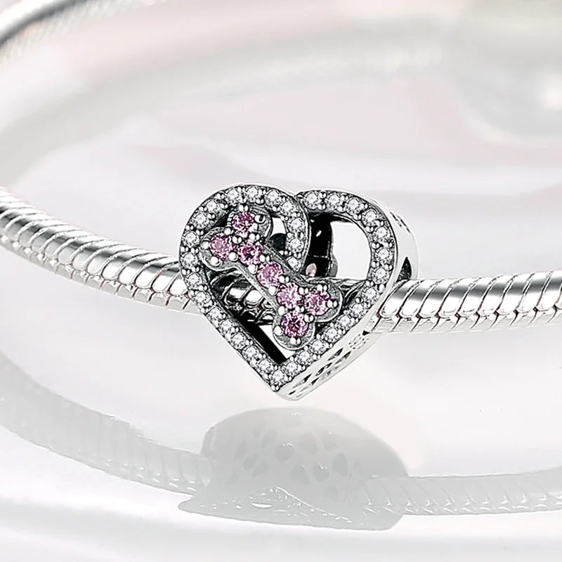 Zircon Charm – 925 Sterling Silver