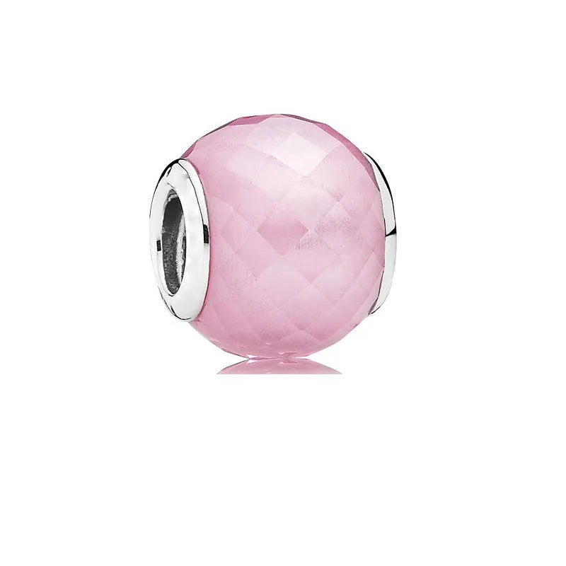Murano Glass & Heart Charms – 925 Sterling Silver