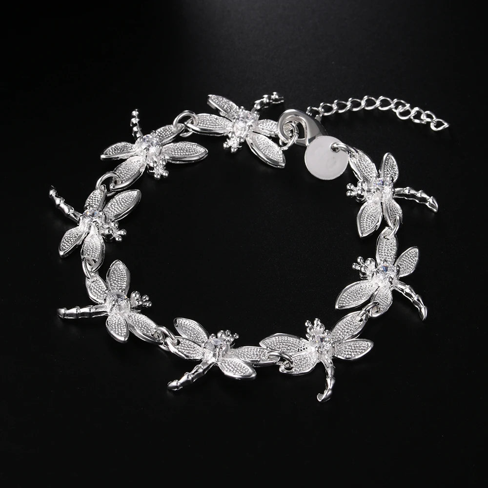 Twisted Rope Chain Bracelet –  925 Sterling Silver