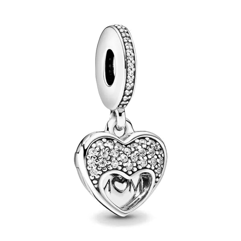 White Series Charms – 925 Sterling Silver
