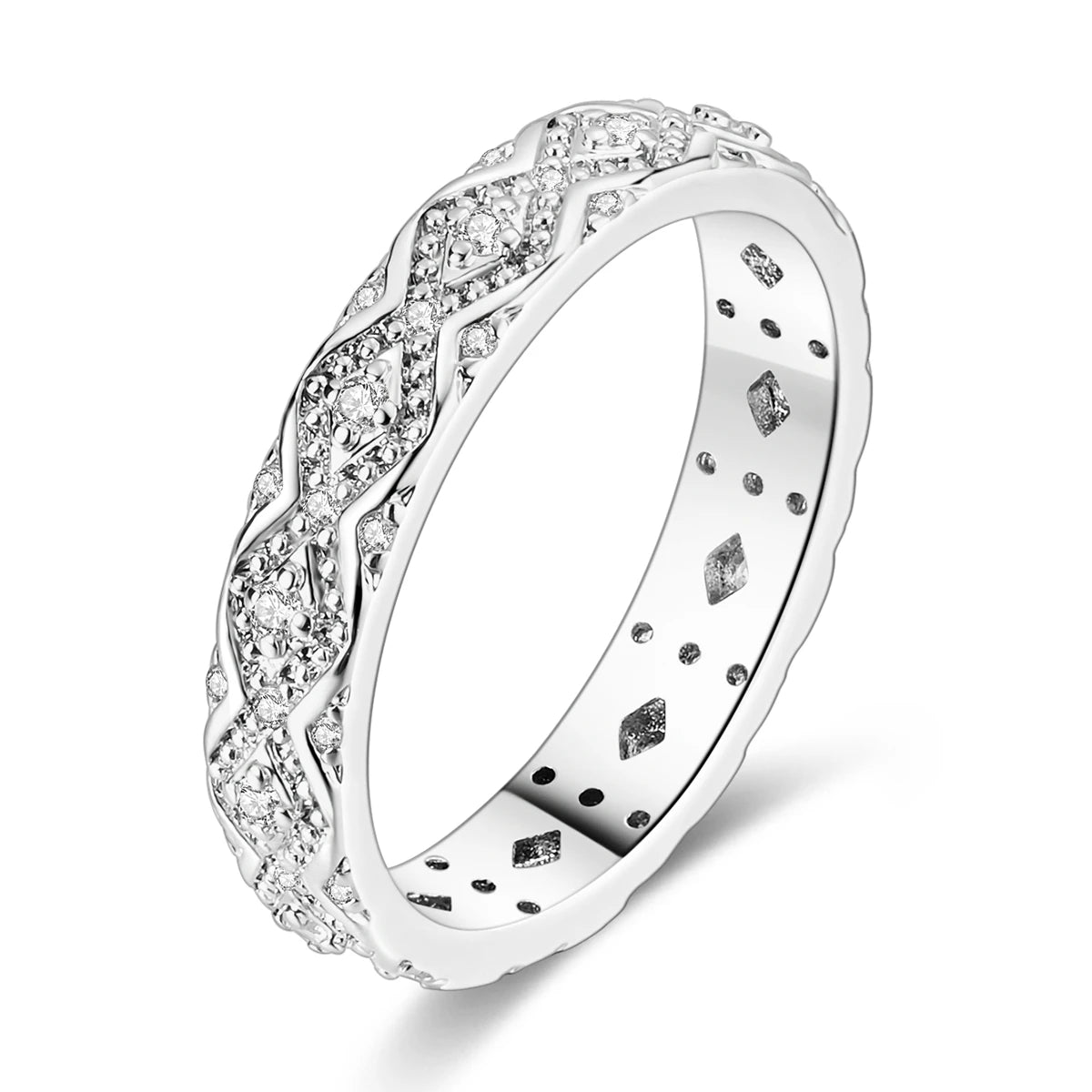 Spark 925 Sterling Silver Cocktail Ring