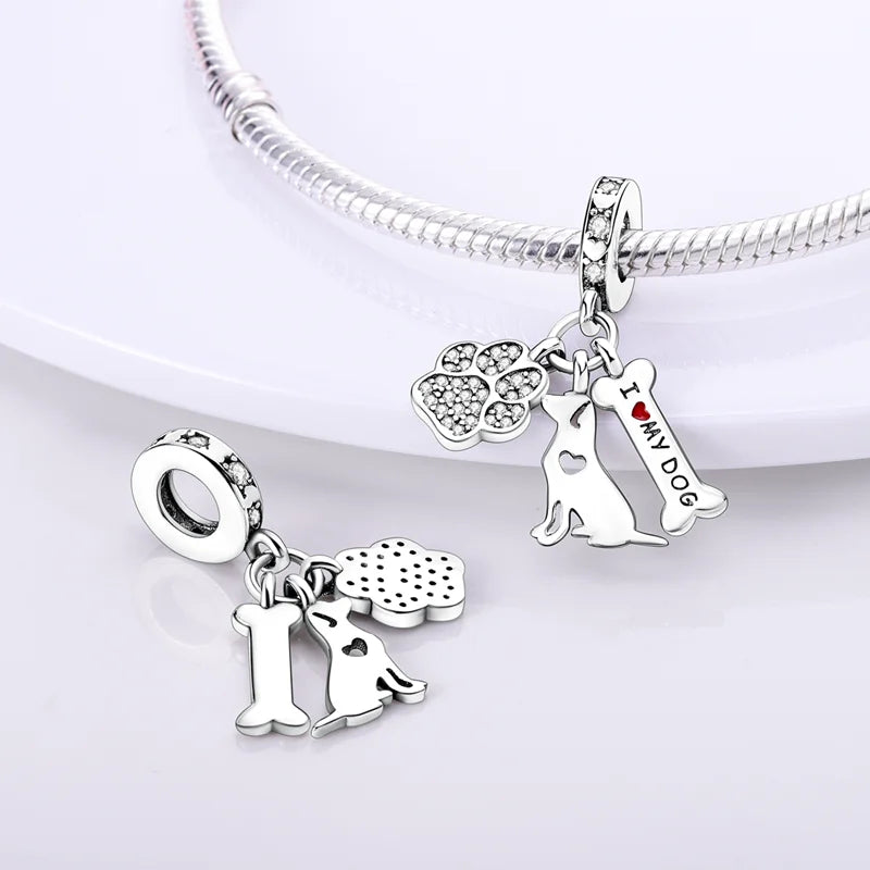Zircon Charm – 925 Sterling Silver