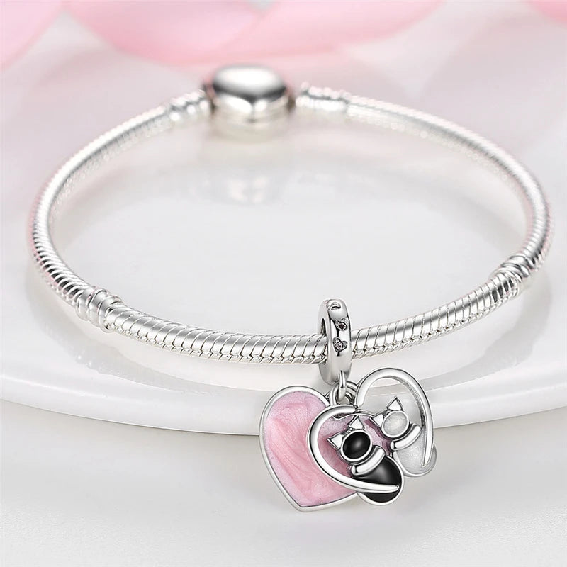 Zircon Charm – 925 Sterling Silver