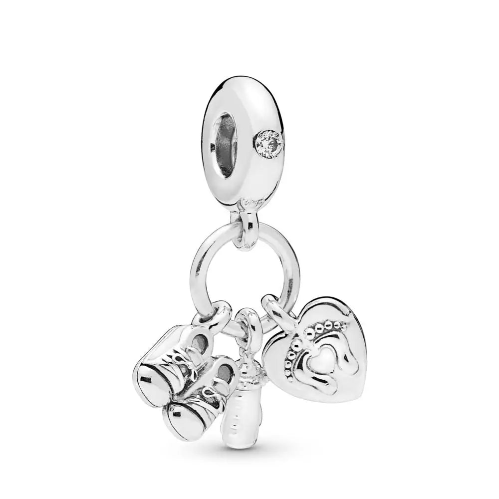 White Series Charms – 925 Sterling Silver