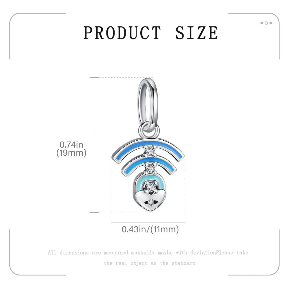 Fit Charm  –  925 Sterling Silver