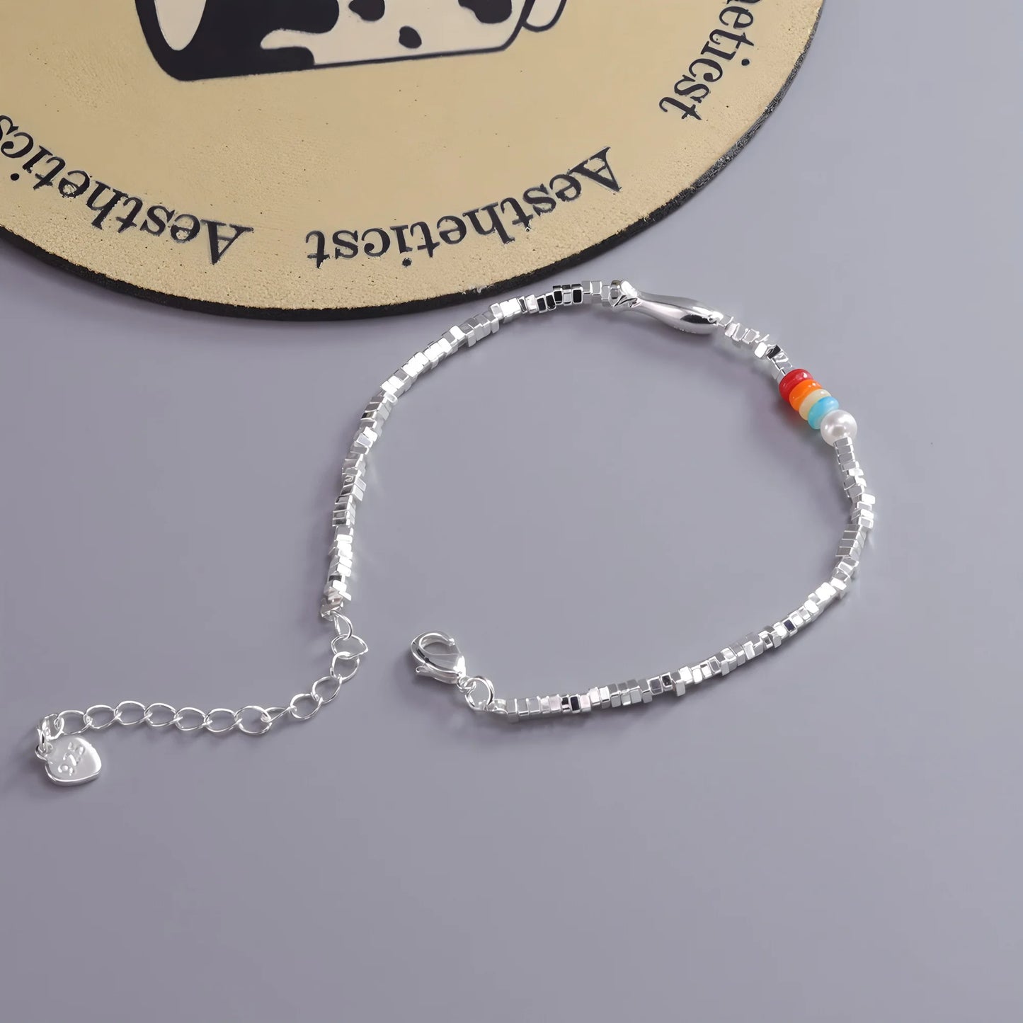 Love Heart Bracelet  – Sterling Silver