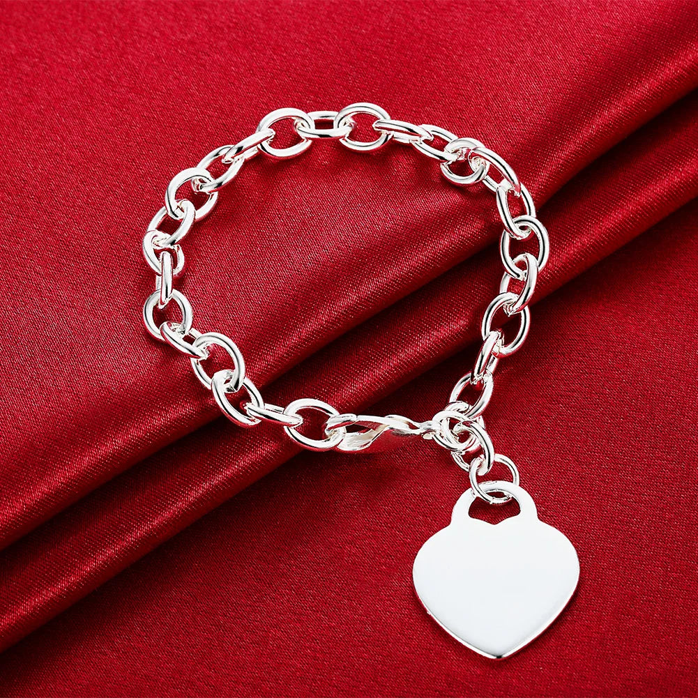 Twisted Rope Chain Bracelet –  925 Sterling Silver
