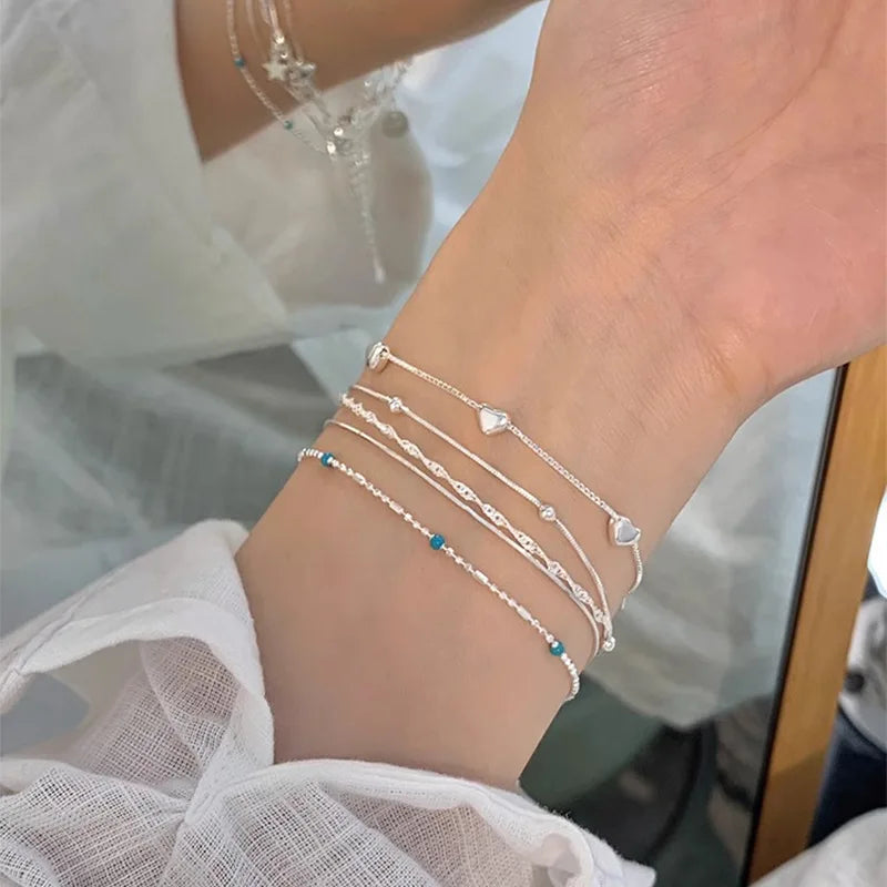 Ultra-Fine Line Bracelet – 925 Sterling Silver