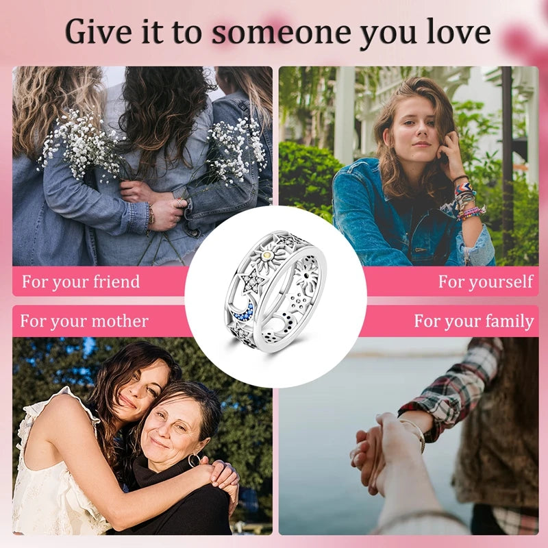 Spark 925 Sterling Silver Cocktail Ring
