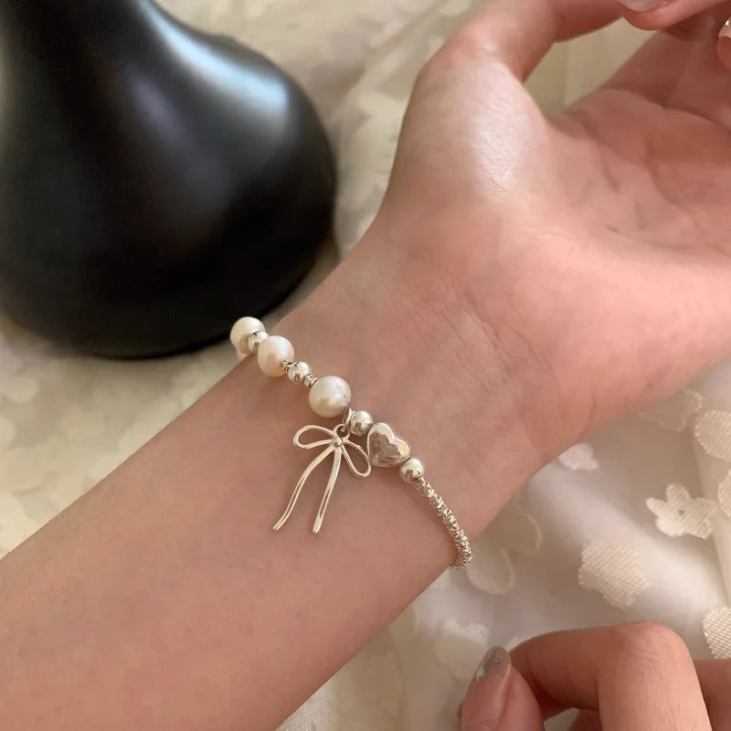 Love Heart Bracelet  – Sterling Silver