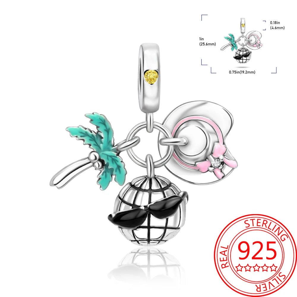 Eiffel Tower Charm –  925 Sterling Silver