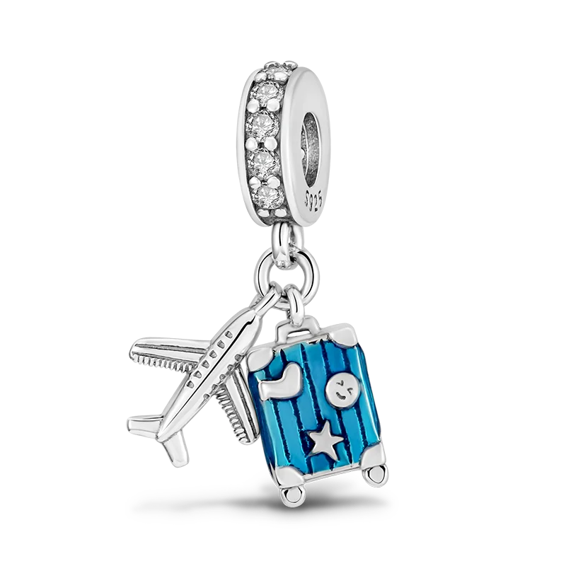 Zircon Charm – 925 Sterling Silver