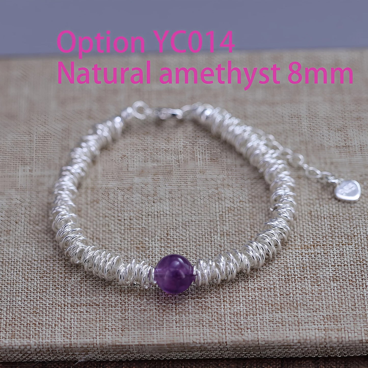 Love Heart Bracelet  – Sterling Silver