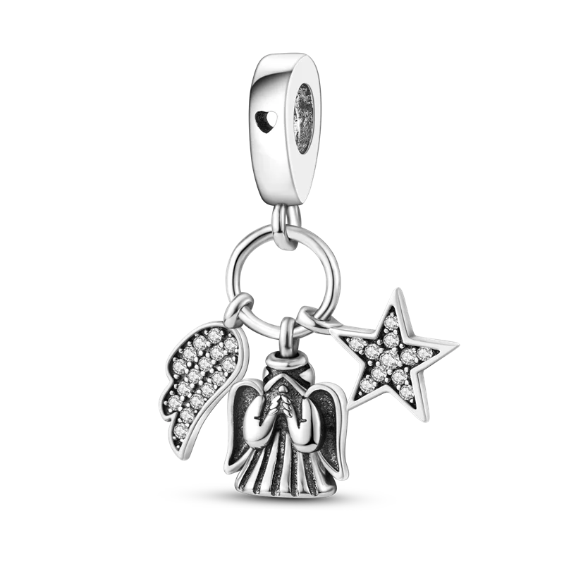 Zircon Charm – 925 Sterling Silver