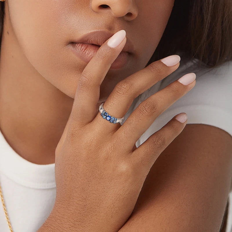 Spark 925 Sterling Silver Cocktail Ring
