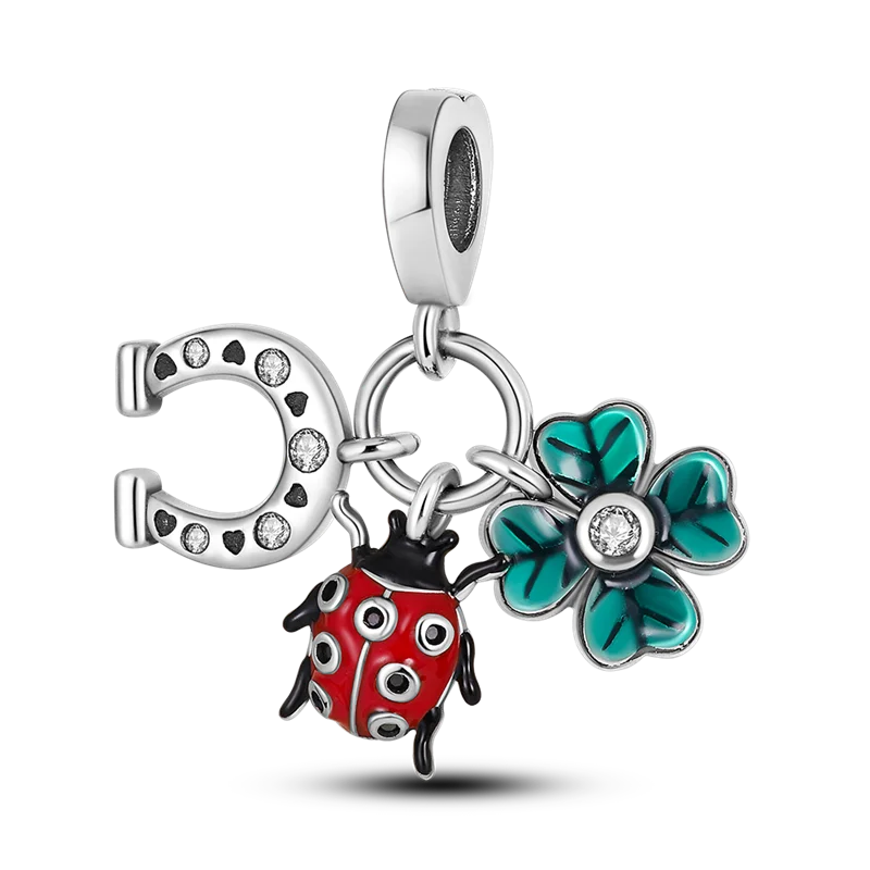 Zircon Charm – 925 Sterling Silver