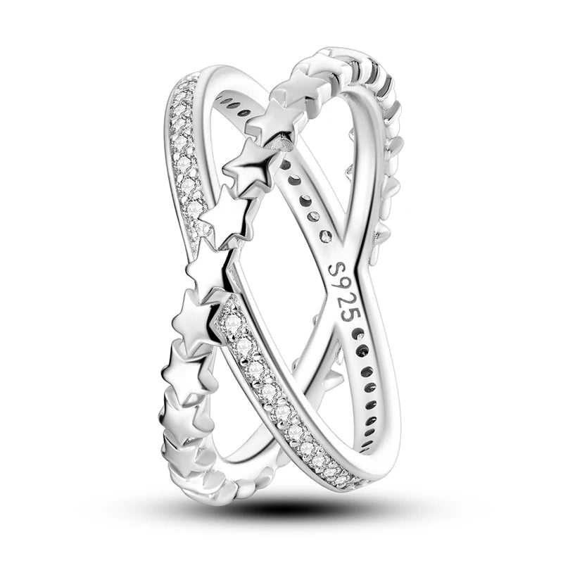 Spark 925 Sterling Silver Cocktail Ring