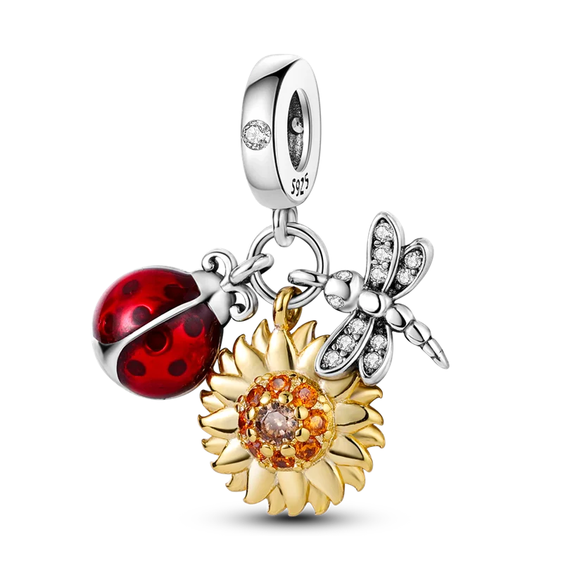 Zircon Charm – 925 Sterling Silver