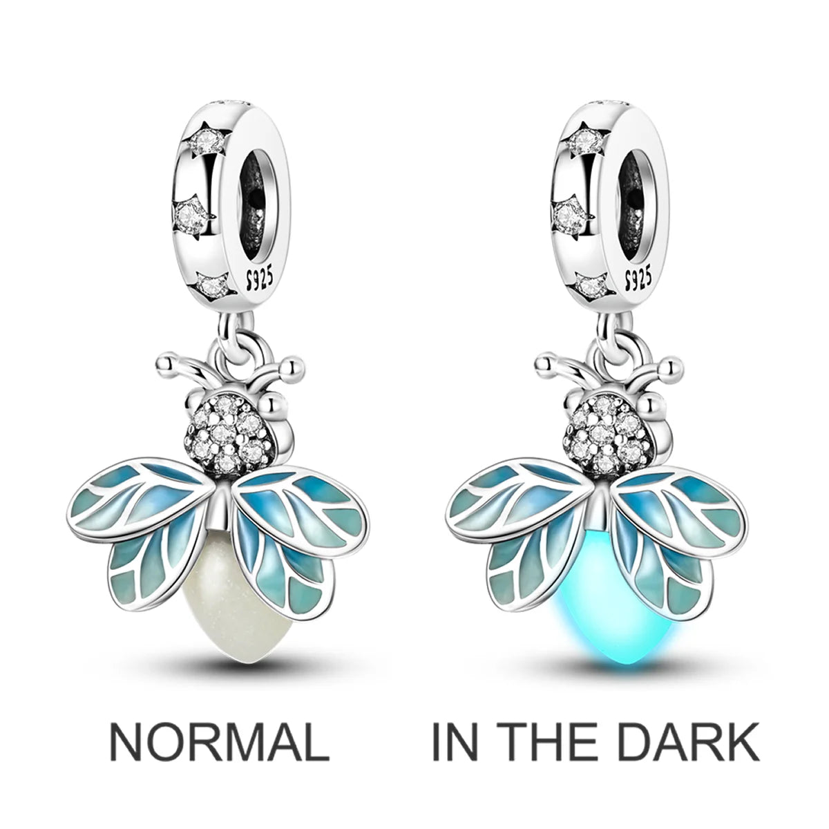 Zircon Charm – 925 Sterling Silver