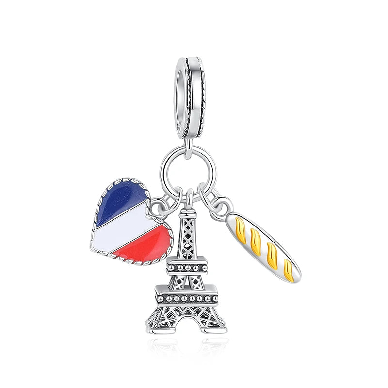 Wanderlust Charms  –  925 Sterling Silver