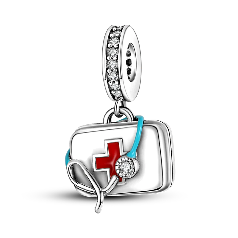 Zircon Charm – 925 Sterling Silver