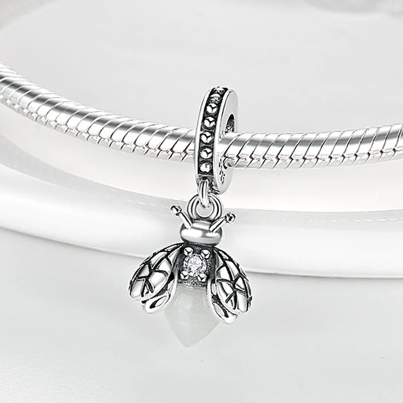 Zircon Charm – 925 Sterling Silver